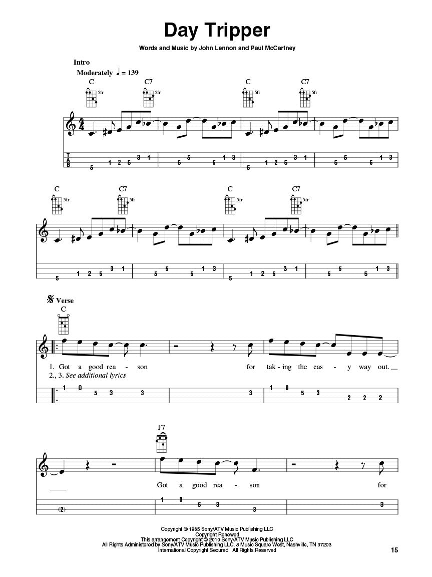 The Beatles For Mandolin Songbook