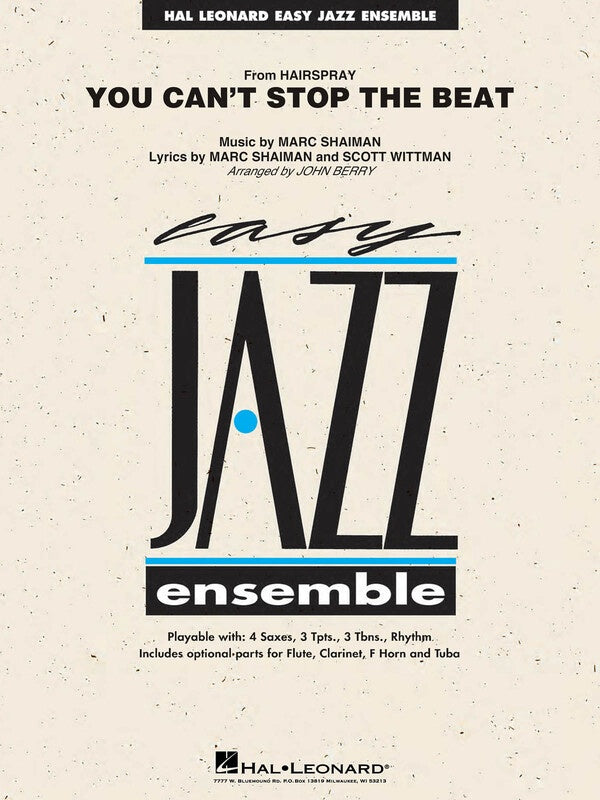 You Cant Stop The Beat Je2 Sc/Pts