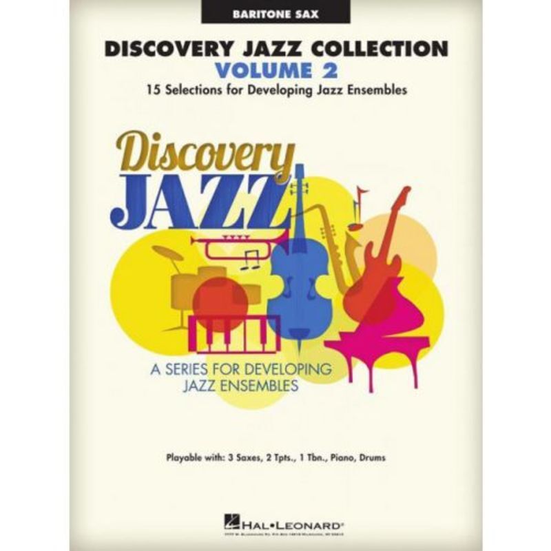 Discovery Jazz Collection Vol 2 Baritone Sax