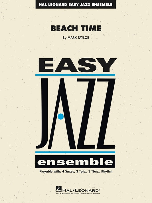 Beach Time For Jazz Ensemble Je2 Sc/Pts