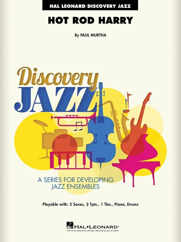 Hot Rod Harry For Jazz Ensemble Je1.5 Sc/Pts