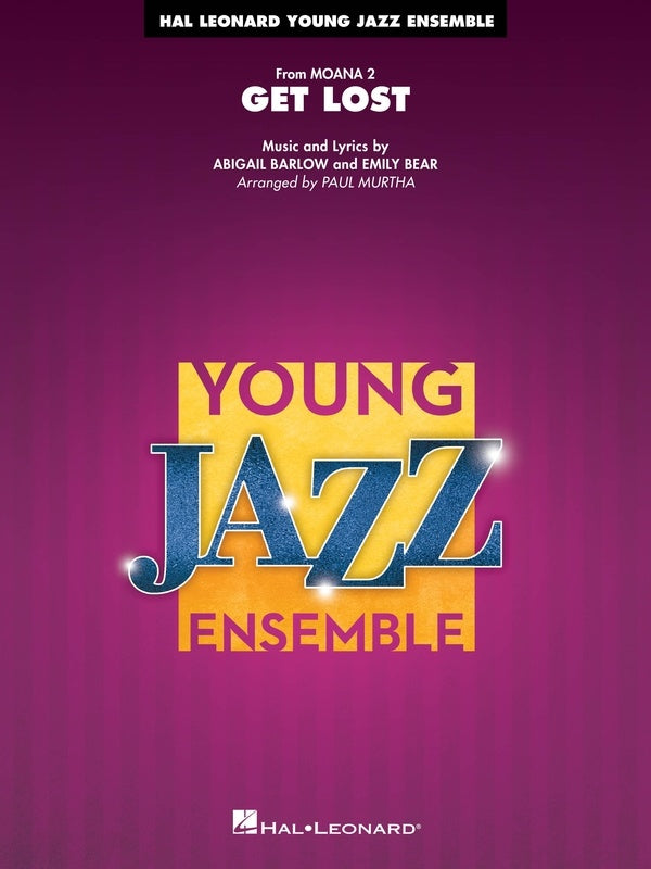 Get Lost (From Moana 2) For Jazz Ensemble Je3 Sc/Pts
