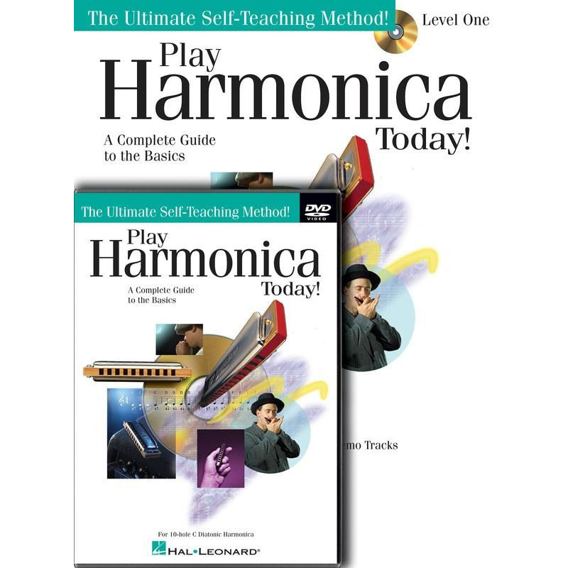 Play Harmonica Today Beginner Pack Bk/Cd/Dvd
