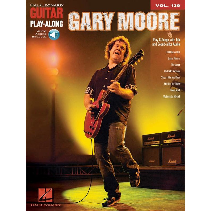 Gary Moore Guitar Playalong V139 Bk/Ola