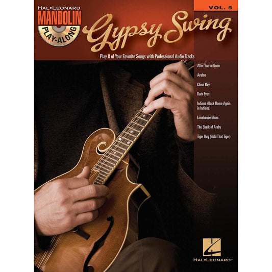 Gypsy Swing Mandolin Play Along V5 Bk/Cd