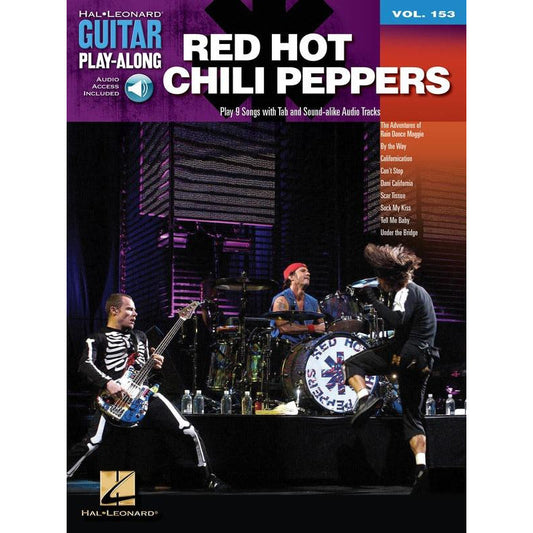 Red Hot Chili Peppers Guitar Play Along Volume 153 Book/Cd