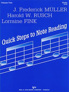 Quick Steps To Notereading Vol 2 Violin