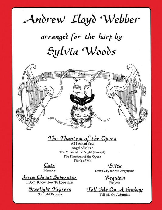 Andrew Lloyd Webber For Harp Arr Woods