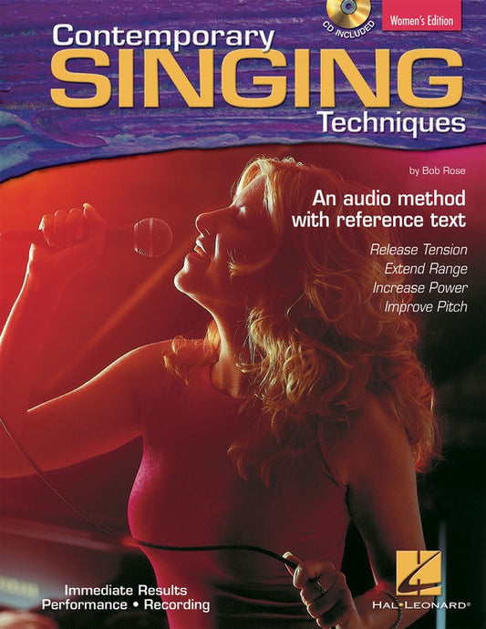 Contemporary Singing Techniques Womens Edition Bk/Cd