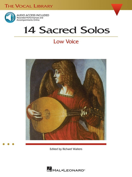 14 Sacred Solos Low Voice Bk/Ola