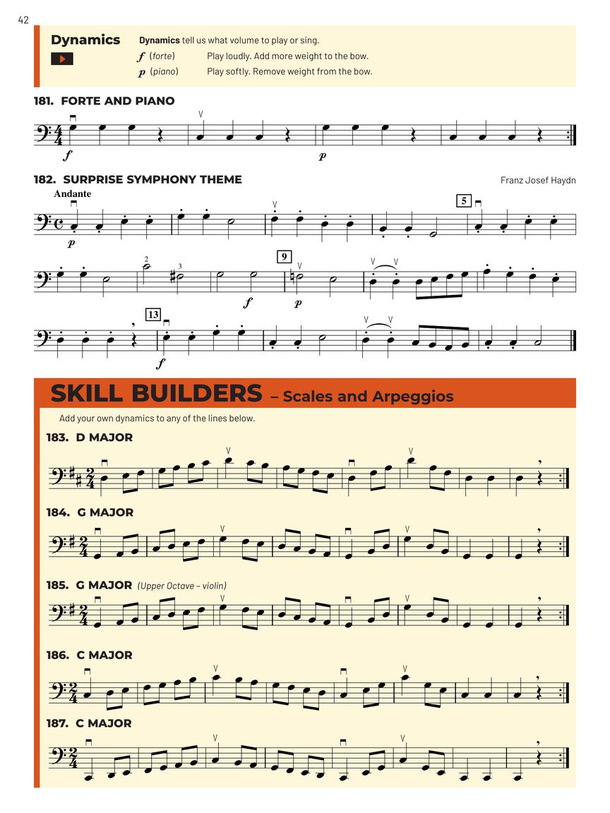 Essential Elements For Strings Cello Book 1 (Book/Olm) - New Edition Release 2025