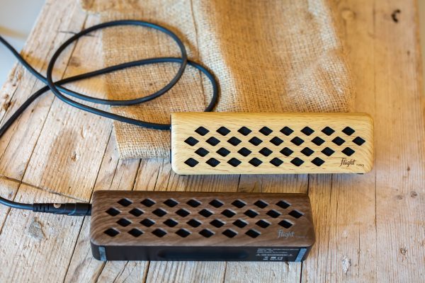 Flight Tiny6 Portable Maple Mini Ukulele and Guitar Bluetooth Amplifier