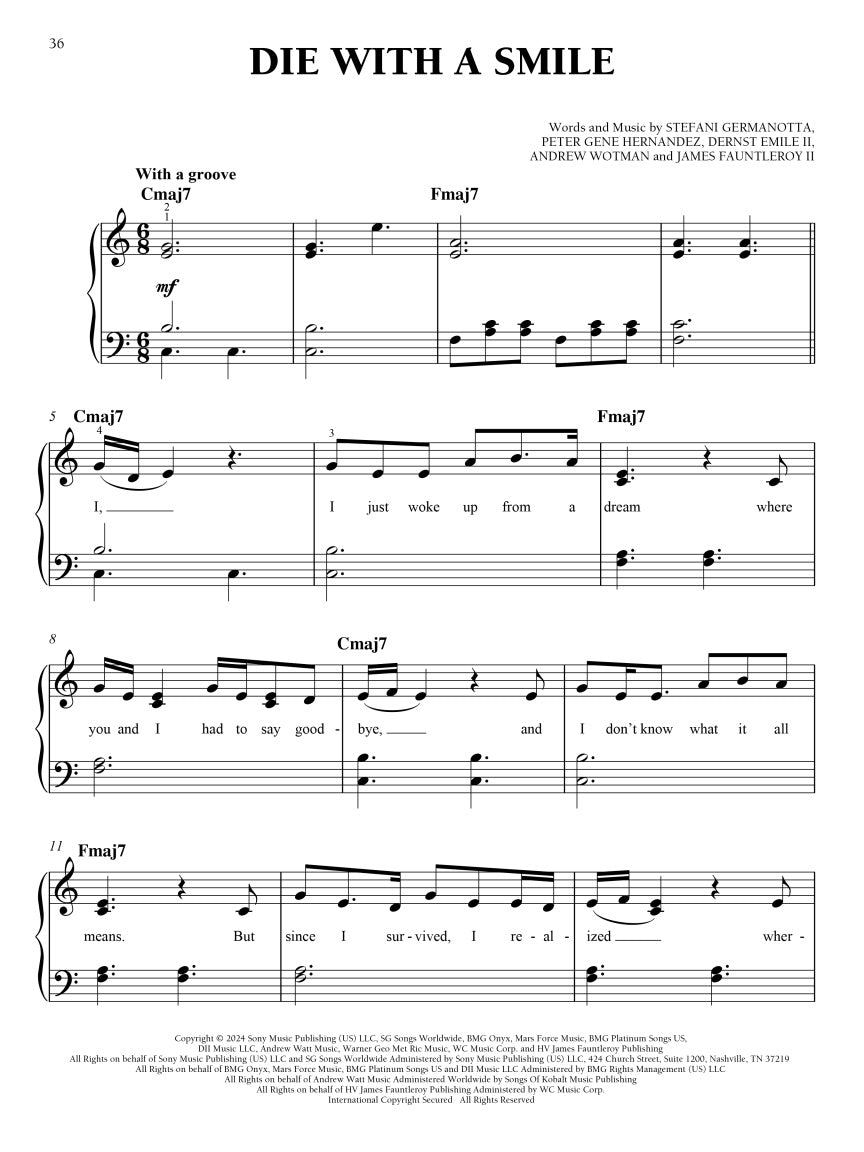 First 50 Most Beautiful Songs You Should Play on the Piano (New Release)