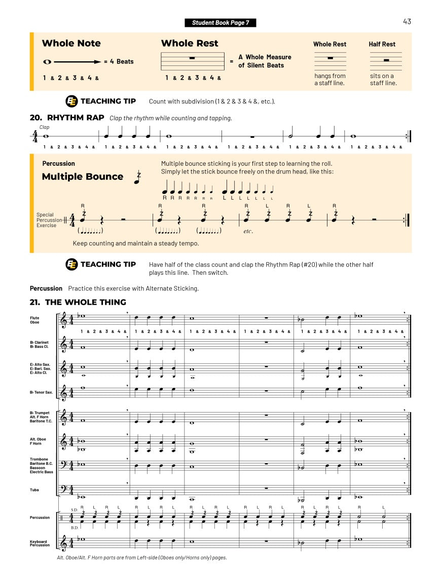 Essential Elements For Band Conductor Book 1 (Book/Olm) - New Edition Release 2025