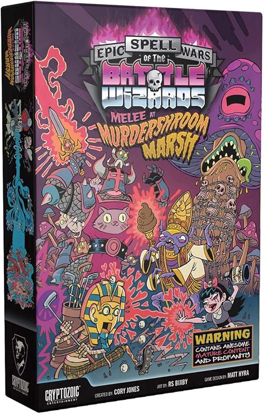 Boardgame: Epic Spell Wars 3 Melee at Murdershroom Marsh