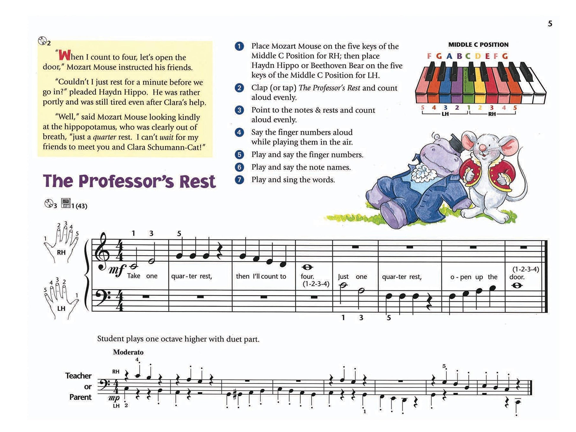 Alfreds Music For Little Mozarts - Lesson Book 3 Piano & Keyboard