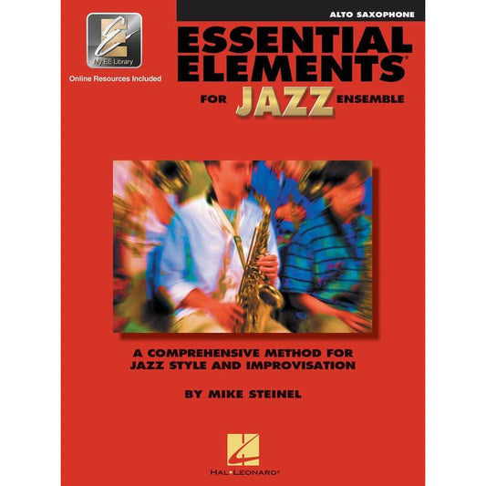 ESSENTIAL ELEMENTS FOR JAZZ ENSEMBLE ALTO SAX BK1 BK/OLM - Music2u