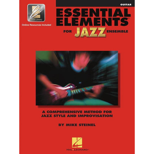 Essential Elements For Jazz Ensemble Guitar Book 1 Bk/Ola