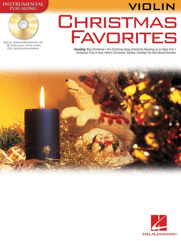 Christmas Favorites For Violin Bk/Cd