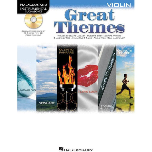 Great Themes Bk/Cd Violin
