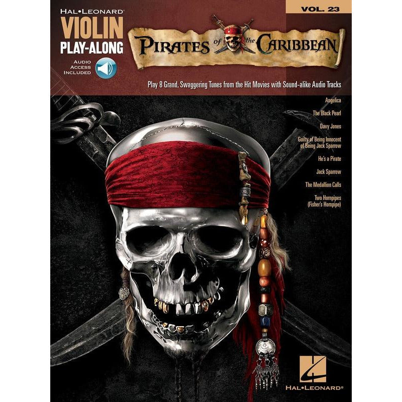 PIRATES OF THE CARIBBEAN VIOLIN PLAYALONG BK/OLA - Music2u