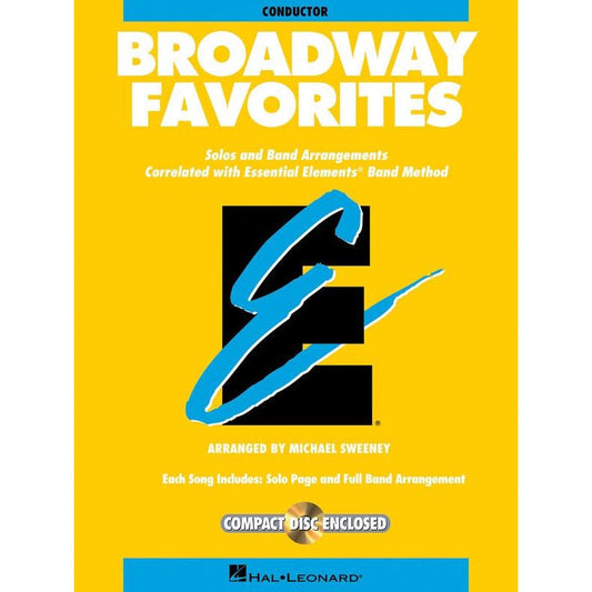 Essential Elements Broadway Favorites Clarinet Book