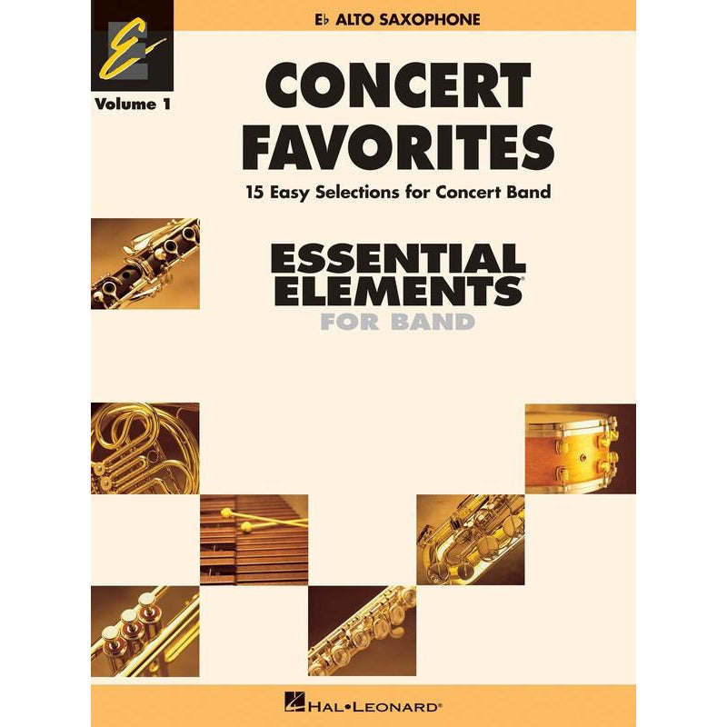 CONCERT FAVORITES EE V1 ALTO SAX - Music2u