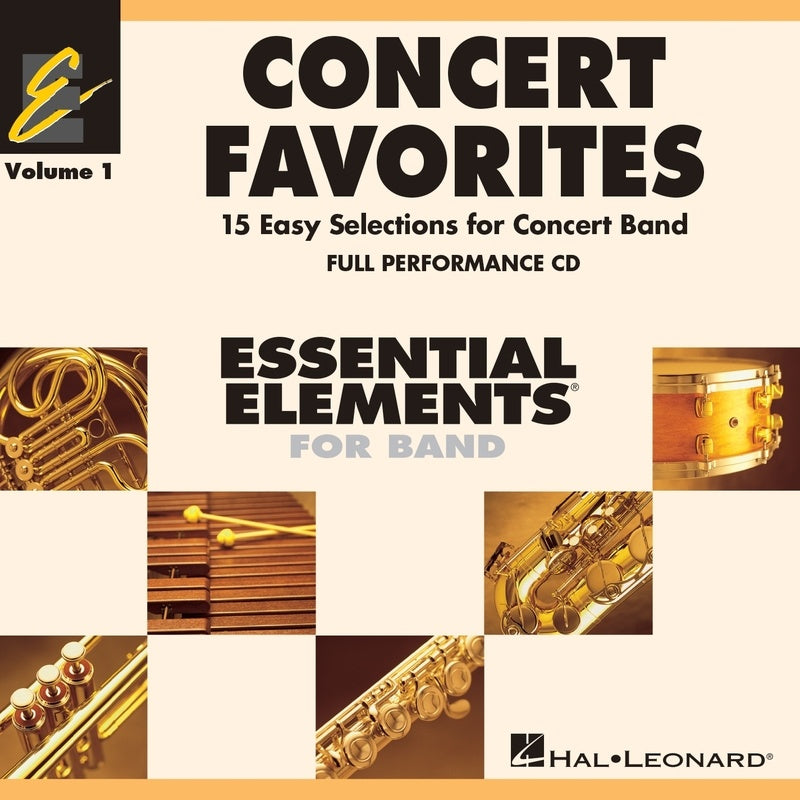 Concert Favorites Ee V1 Cd Accomp