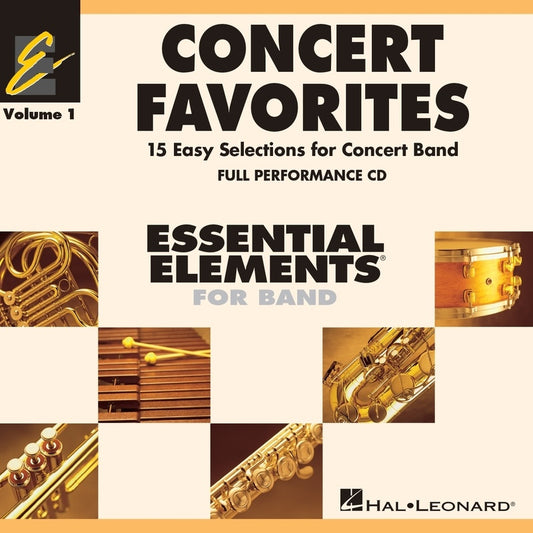 Concert Favorites Ee V1 Cd Accomp