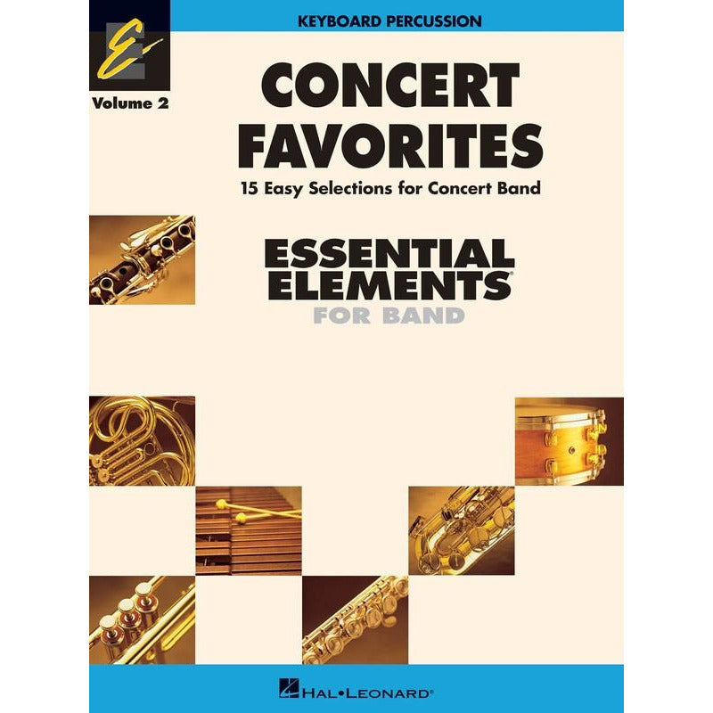 Essential Elements Concert Favorites Volume 2 Keyboard Percussion Book