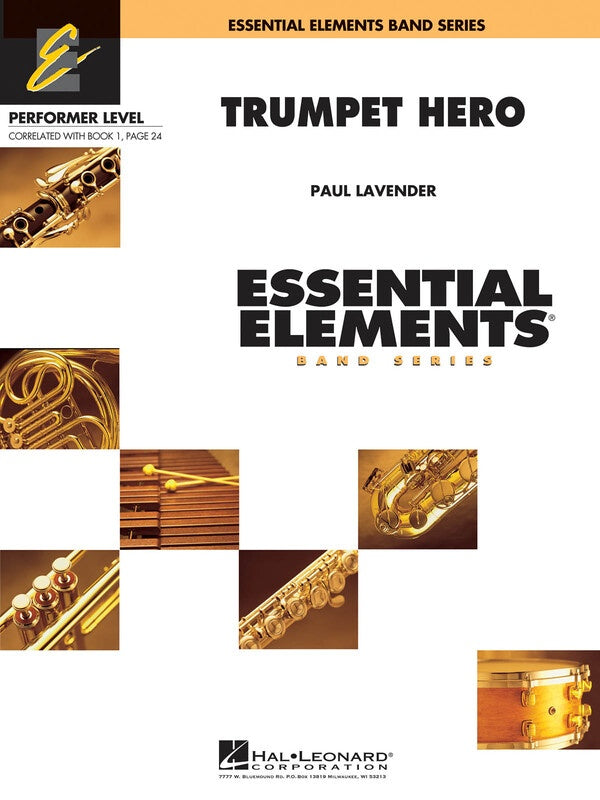 Trumpet Hero Ee Prf Cb1 Sc/Pts