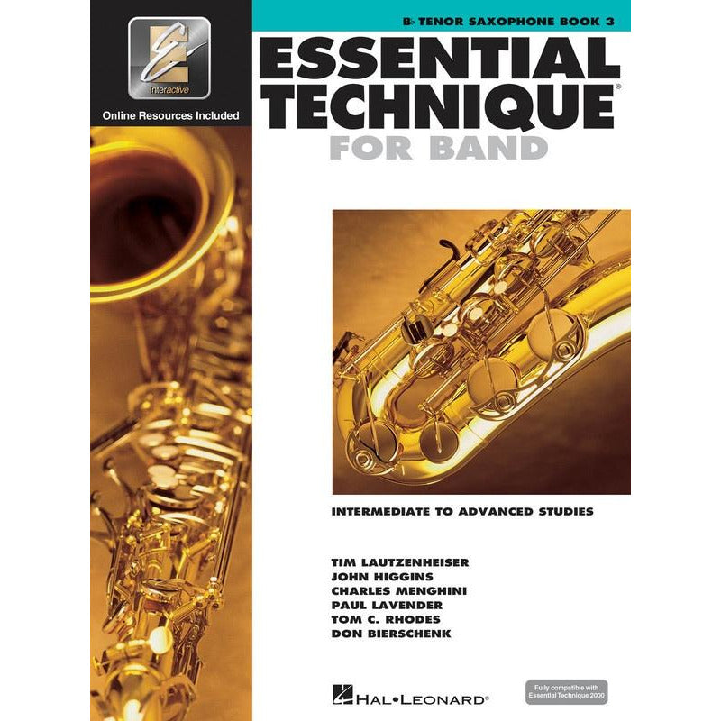 ESSENTIAL TECHNIQUE FOR BAND BK3 TENOR SAX EEI - Music2u