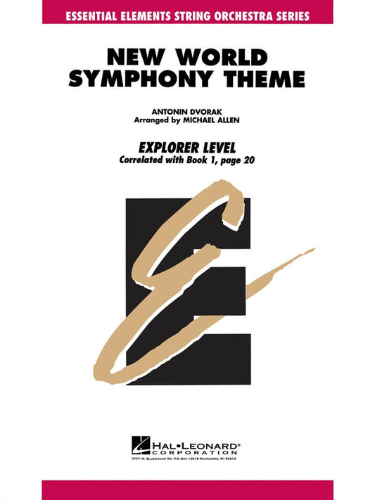 New World Symphony Theme So0.5 Sc/Pts
