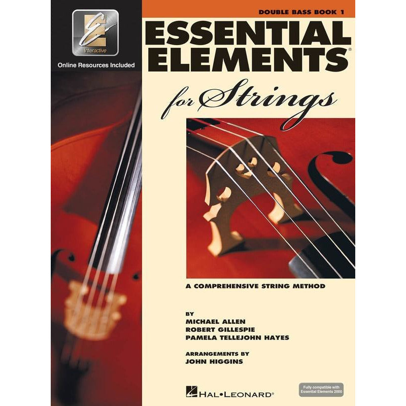 ESSENTIAL ELEMENTS FOR STRINGS BK1 DOUBLE BASS EEI - Music2u