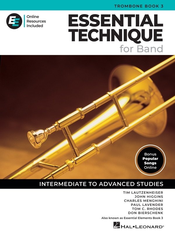 Essential Technique For Band Trombone Bk 3 Bk/Olm Eei