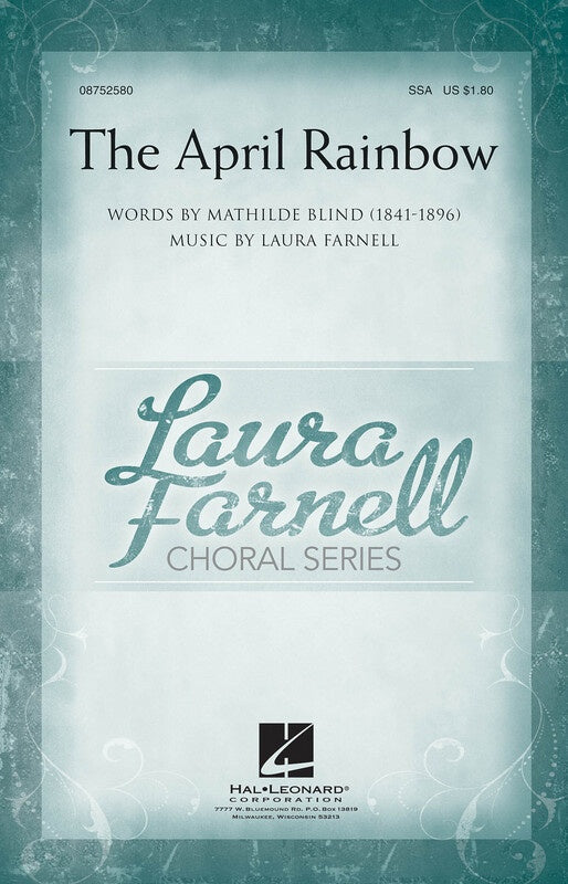 April Rainbow SSA Vocal Sheet Music