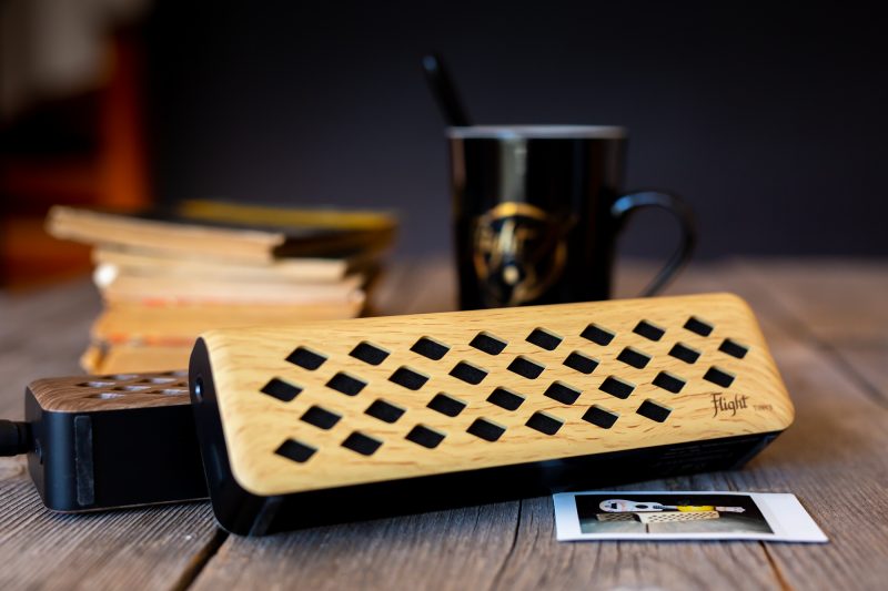 Flight Tiny6 Portable Maple Mini Ukulele and Guitar Bluetooth Amplifier