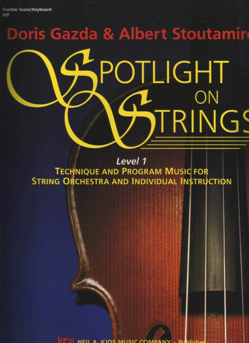 Spotlight On Strings Book 1 - Score