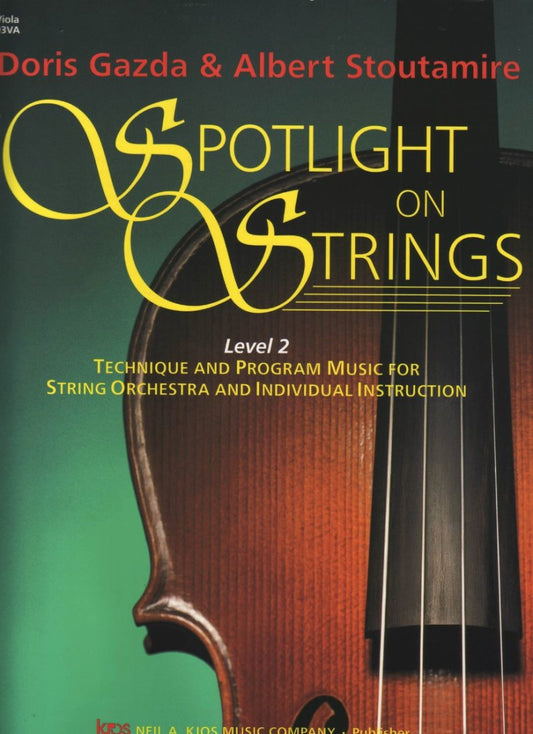 Spotlight On Strings Book 2 - Viola