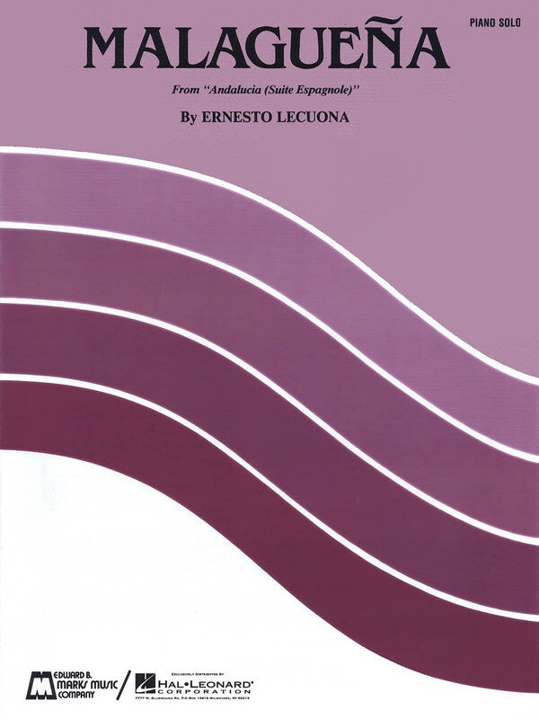 Lecuona - Malaguena For Piano Solo