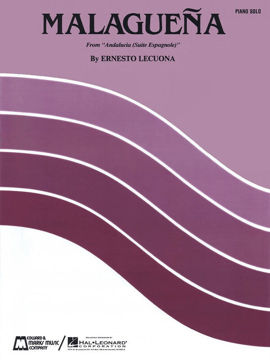 Lecuona - Malaguena For Piano Solo