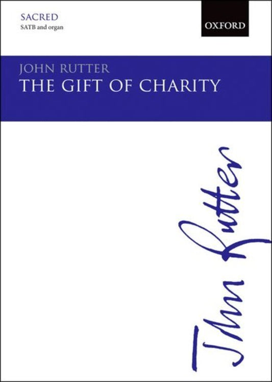 Gift Of Charity SATB Vocal Sheet Music
