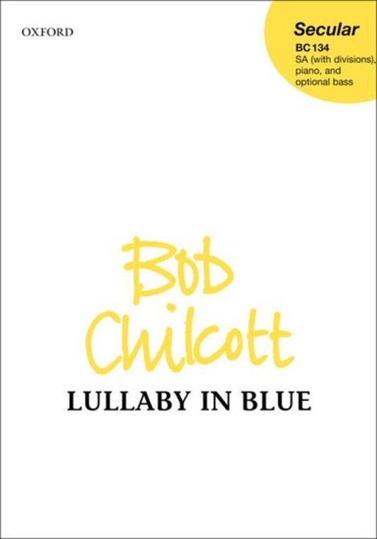 Lullaby In Blue - Soprano and Alto Vocal Sheet Music