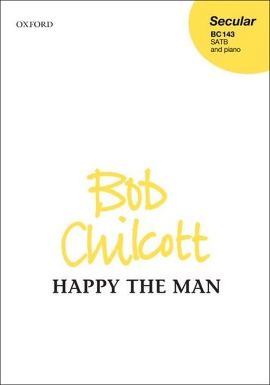 Happy The Man SATB Vocal Sheet Music