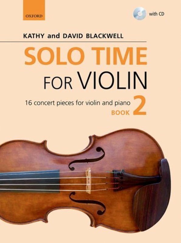 Solo Time For Violin - Book 2 (Book/Cd)