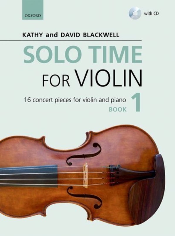 Solo Time For Violin Bk 1 Bk/Cd