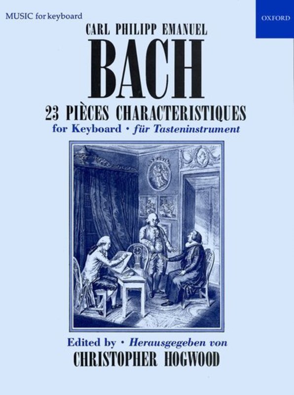 Cpe Bach - 23 Pieces Characteristiques For Keyboard