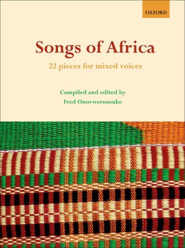 Songs Of Africa 22 SATB Vocal Score Book