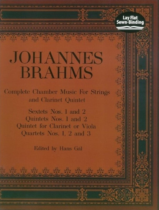 Brahms - Complete Chamber Music Strings Full Score