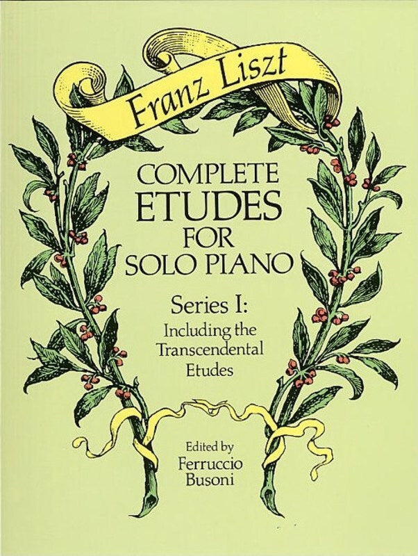 Liszt - Complete Etudes Series 1 Piano